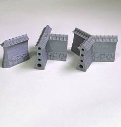 Japanese Castle Walls: three ways and end cap